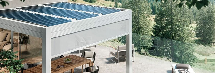 Pergola solaire